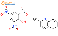Quinoline, 5,6-dihydro-2-methyl-, compd. with 2,4,6-trinitrophenol (1:1)结构式图片|60499-18-5结构式图片