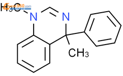 Quinazoline, 1,4-dihydro-1,4-dimethyl-4-phenyl-结构式图片|60538-81-0结构式图片