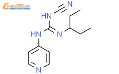 1-cyano-2-pentan-3-yl-3-pyridin-4-ylguanidine
