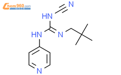 1-cyano-2-(2,2-dimethylpropyl)-3-pyridin-4-ylguanidine