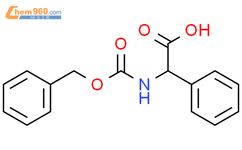 Cbz-DL-苯甘氨酸结构式图片|60584-76-1结构式图片