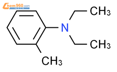 N,N-二乙基邻甲苯胺结构式图片|606-46-2结构式图片