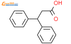 3,3-二苯基丙酸结构式图片|606-83-7结构式图片