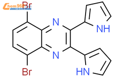 Quinoxaline, 5,8-dibromo-2,3-di-1H-pyrrol-2-yl-结构式图片|606126-86-7结构式图片