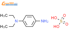 n,n-二乙基对苯二胺硫酸盐结构式图片|6065-27-6结构式图片