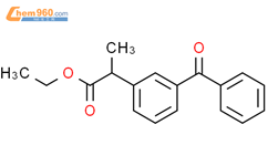 酮洛芬乙酯结构式图片|60658-04-0结构式图片