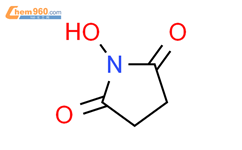 N-羟基丁二酰亚胺结构式图片|6066-82-6结构式图片