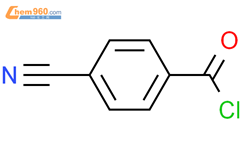 4-氰基苯甲酰氯结构式图片|6068-72-0结构式图片