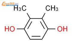 2,3-二甲基氢醌结构式图片|608-43-5结构式图片