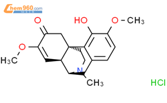 盐酸青藤碱结构式图片|6080-33-7结构式图片