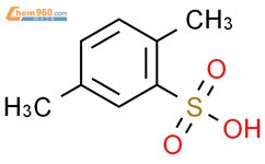 2,5-二甲基苯磺酸二水合物结构式图片|609-54-1结构式图片