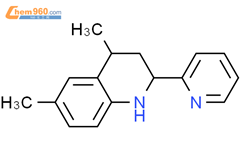 Quinoline, 1,2,3,4-tetrahydro-4,6-dimethyl-2-(2-pyridinyl)-结构式图片|609354-37-2结构式图片