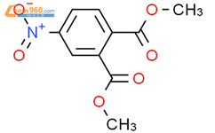 4-硝基邻苯二甲酸二甲酯结构式图片|610-22-0结构式图片