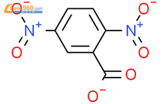 2,5-二硝基苯甲酸结构式图片|610-28-6结构式图片