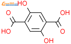 2,5-二羟基对苯二甲酸结构式图片|610-92-4结构式图片