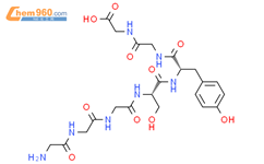 Glycine, glycylglycylglycyl-L-seryl-L-tyrosylglycyl-结构式图片|610268-23-0结构式图片
