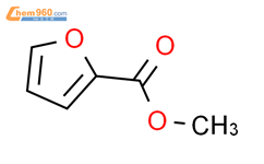 2-糠酸甲酯结构式图片|611-13-2结构式图片