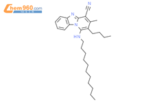 2-Butyl-3-methyl-1-(undecylamino)pyrido[1,2-a]benzimidazole-4-carbonitrile结构式图片|611198-01-7结构式图片