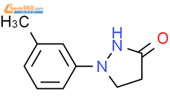 3-Pyrazolidinone, 1-(3-methylphenyl)-结构式图片|6112-50-1结构式图片
