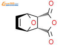外-3,6-环氧-1,2,3,6-四氢邻苯二甲酸酐结构式图片|6118-51-0结构式图片
