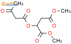Butanedioic acid, (1,3-dioxobutoxy)-, dimethyl ester结构式图片|61248-18-8结构式图片