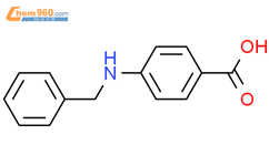 苯甲酸，4-[（苯甲基）氨基]-结构式图片|61439-54-1结构式图片