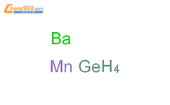 Barium, compd. with germanium and manganese (1:1:1)结构式图片|61504-94-7结构式图片