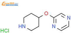 2-(PIPERIDIN-4-YLOXY)PYRAZINE, HCL
