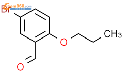5-溴-2-丙氧基苯甲醛结构式图片|61564-89-4结构式图片