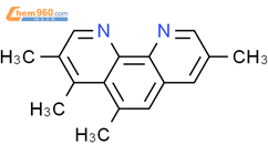 1,10-Phenanthroline, 3,4,5,8-tetramethyl-结构式图片|61626-10-6结构式图片
