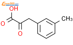 3-(3-methylphenyl)-2-oxopropanoic acid结构式图片|61676-25-3结构式图片