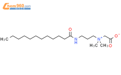 月桂酰胺丙基甜菜碱结构式图片|61789-40-0结构式图片