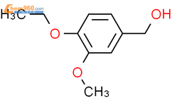 4-乙氧基-3-甲氧基苯甲醇结构式图片|61813-58-9结构式图片