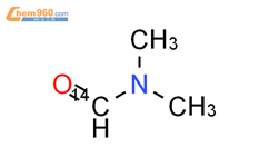 N,N-二甲基甲酰胺,[羰基-14C]结构式图片|61853-17-6结构式图片