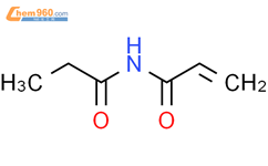 N-丙酰基丙烯酰胺结构式图片|61892-63-5结构式图片