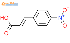 对硝基肉桂酸结构式图片|619-89-6结构式图片