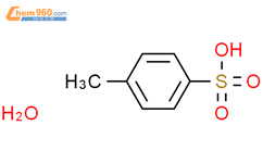 4-甲苯磺酸一水合物结构式图片|6192-52-5结构式图片