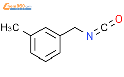 3-甲基苄基异氰酸酯结构式图片|61924-25-2结构式图片