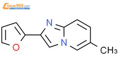 Imidazo[1,2-a]pyridine, 2-(2-furanyl)-6-methyl-结构式图片|61982-56-7结构式图片