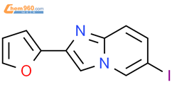 Imidazo[1,2-a]pyridine, 2-(2-furanyl)-6-iodo-结构式图片|61982-64-7结构式图片