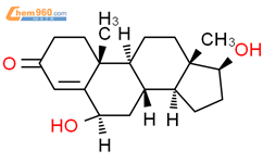 6,17-二羟基-6b,17b-雄甾-4-烯-3-酮结构式图片|62-99-7结构式图片