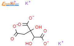 羟基柠檬酸钾结构式图片|6205-14-7结构式图片