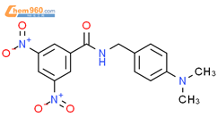 N-[[4-(dimethylamino)phenyl]methyl]-3,5-dinitrobenzamide