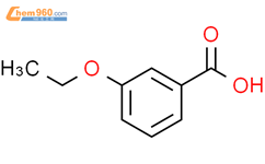 3-乙氧基苯甲酸结构式图片|621-51-2结构式图片