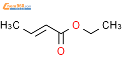 反式丁烯酸乙酯结构式图片|623-70-1结构式图片
