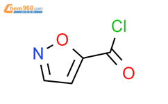 异恶唑-5-甲酰氯结构式图片|62348-13-4结构式图片