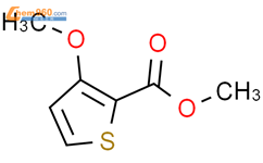 3-甲氧基噻吩-2-羧酸甲酯结构式图片|62353-75-7结构式图片
