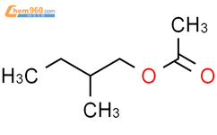 乙酸2-甲基丁酯结构式图片|624-41-9结构式图片