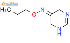 5(4H)-PYRIMIDINONE, 1,6-DIHYDRO-, O-PROPYLOXIME结构式图片|625390-73-0结构式图片