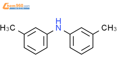 3,3'-二甲基二苯基胺结构式图片|626-13-1结构式图片